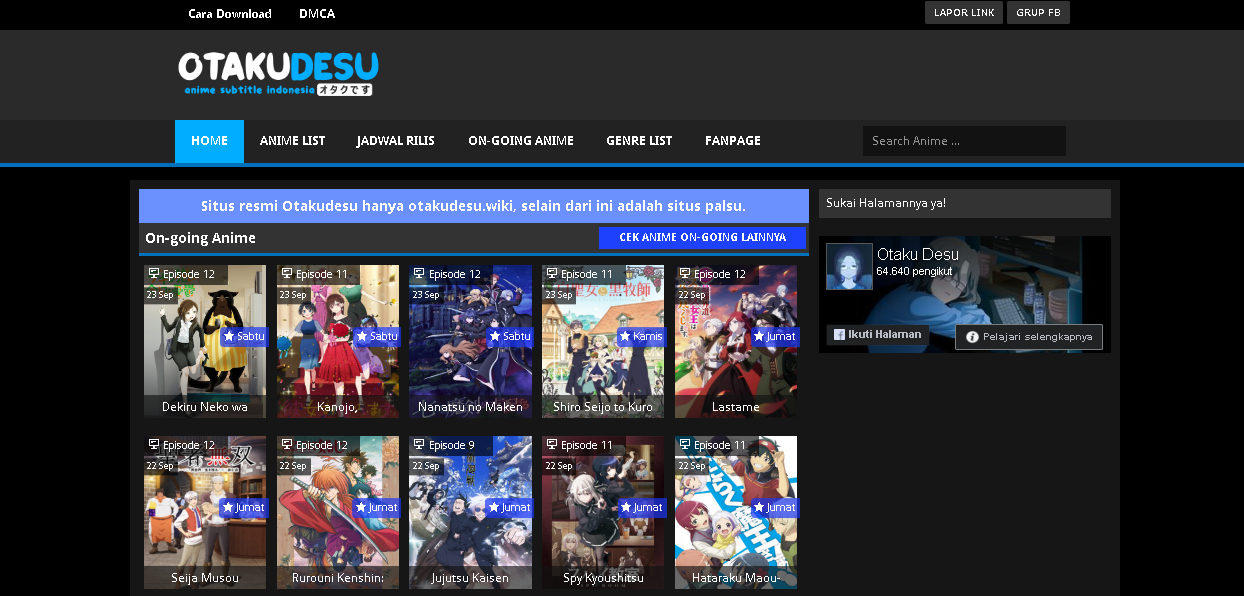 Situs Otakudesu